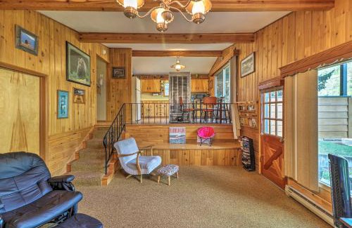 Polson House | Flathead Lake Waterfront Cabin with Dock and Kayaks