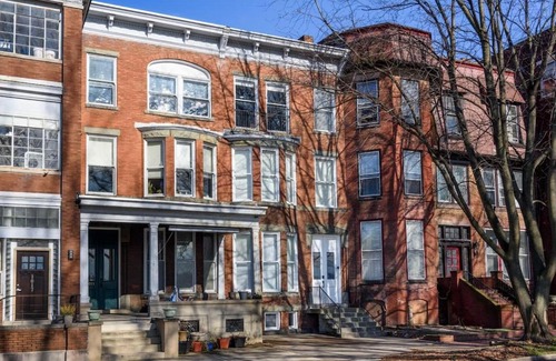 Harrisburg - Hershey Apartment | Flats on Front - Riverfront Gem Fast Wi-Fi 1F