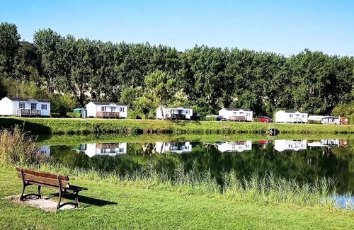 Martigny House | Flower Camping Des 2 Rivières * - Mobile Home Comfort TV - 2 bedrooms + terrace - 4 people