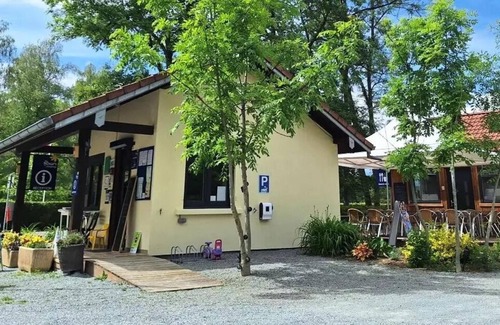 Leval House | Flower Camping du Lac de la Seigneurie * - Cottage Ohara Premium Garden Side 30m2-2 bedrooms 1 bed160-Semi-covered terrace- Forest view- LV 4 people