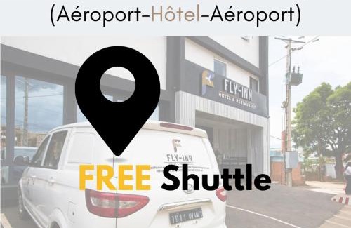 Ambohibao Hotel | FLY INN Madagascar HOTEL - Navette GRATUITE H24 - à 300m de l'Aéroport International Ivato-Antananarivo