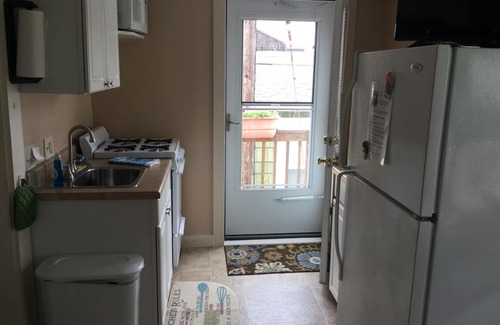 Salisbury Beach Apartment | Footsteps to the Beach no crossing the street.