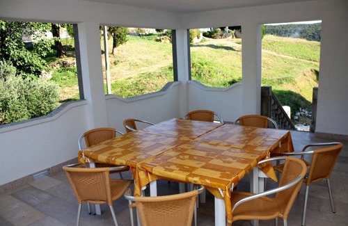 Kampor Apartment | Four-bedroom apartment with terrace and sea view Kampor, Rab (A-5051-b)