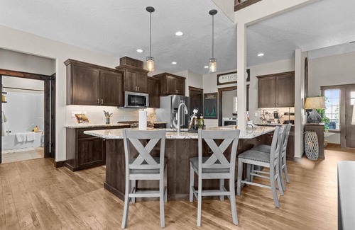 Hayden View Estates House | Four Bedroom Retreat Near Hayden Lake: Game Room, Family Fun