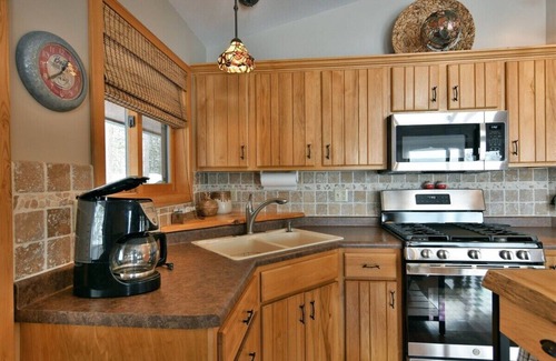 Solon Springs Cabin | Four Bs Lodge in Barnes Sandy Frontage on Middle Eau Claire Lake