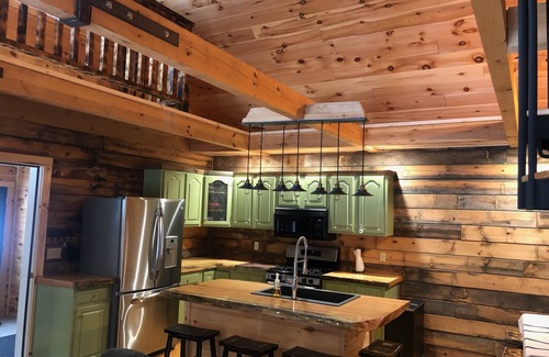 Jackman House | Four Season Log Cabin on Moose River