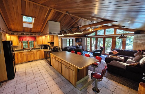 Embden House | Four-season waterfront family lake house on pristine Embden Lake
