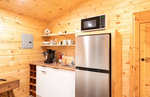 Martin City Cabin | Foxglove Micro Cabin at Spotted Bear Retreat