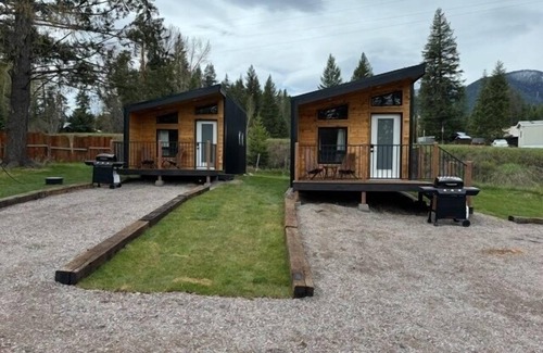 Martin City Cabin | Foxglove Micro Cabin at Spotted Bear Retreat