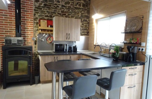 Denneville House | France Terraced House near White Sand