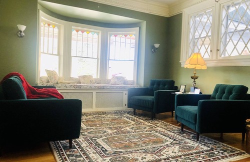 Saranac Lake Bed & Breakfast | Franklin Manor - King Suite with EnSuite Bathroom and Private Porch