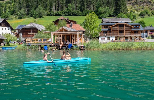 Neusach House | Franzerl am Weissensee: Your holiday home on the lake with wellness & bathhouse