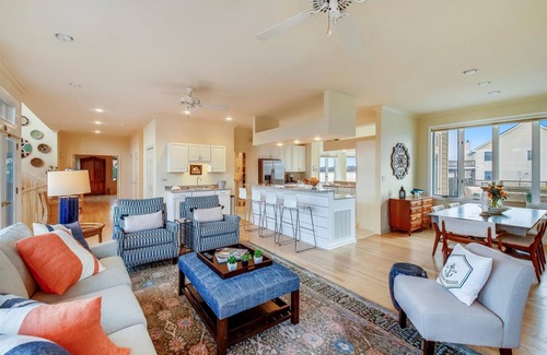 Ocean View House | Free Golf at Bear Trap Dunes and MORE! Exceptional, bright and spacious vacation home offers wonderful water views
