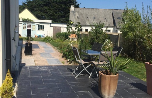 Pleherel-Plage-Vieux-Bourg House | Frehel: modern house w/garden - near Cap Frehel and beach