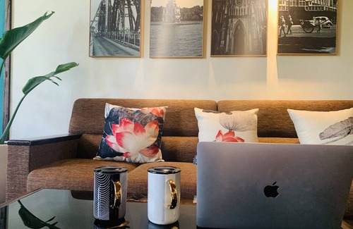 Hoan Kiem Villa | French Villa.2BR.Old Quarter. Huge Balcony.BBQ garden