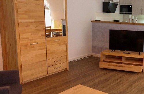 Neubrandenburg Apartment | Friendly apartment in city location with terrace and parking space