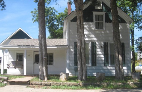 Matfield Green House | Frontier Store House - With a historic cabin inside the inviting home…