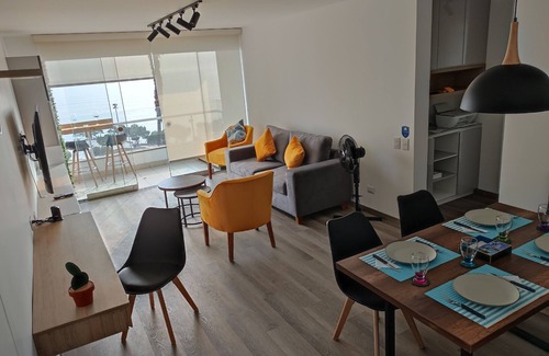 Santa Cruz Apartment | Fully equipped apartment with ocean view, ideal for working and long stays.