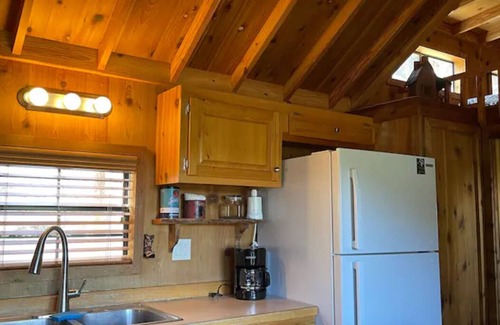 Alto Cabin | Fully equipped cabin for a weekend getaway with propane grill and hot tub