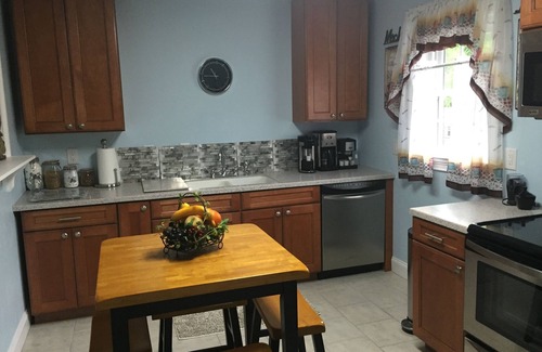 Lake Waccamaw House | Fully Furnished Upstairs, Equipped Kitchen, Private Pier, Generac Generator