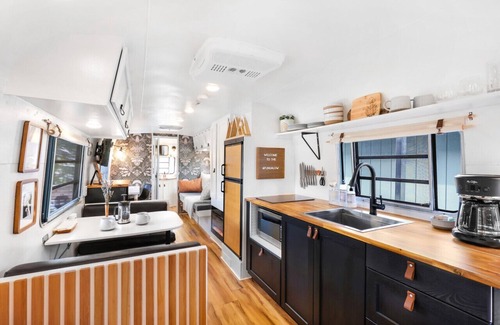 Sequim House | Fungalow · The Fungalow: Vintage Trailer with Modern Comfort