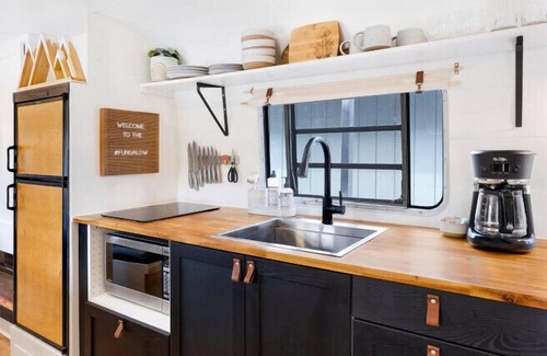 Sequim House | Fungalow · The Fungalow: Vintage Trailer with Modern Comfort