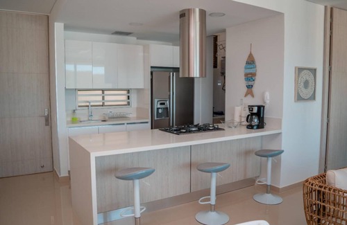Pozos Colorados Apartment | FURNISHED APARTMENT WITH DIRECT EXIT TO THE BEACH AND A DOCK ON THE LAKE