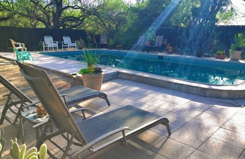 Tanque Verde Cabin | Furnished Casita on 10.5 Acre Guest Ranch in Tucson! Internet and full kitchen!