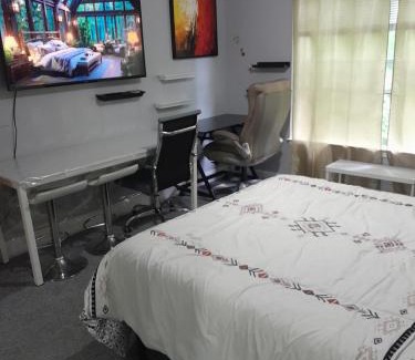 Sandy Springs House | Furnished master bedroom