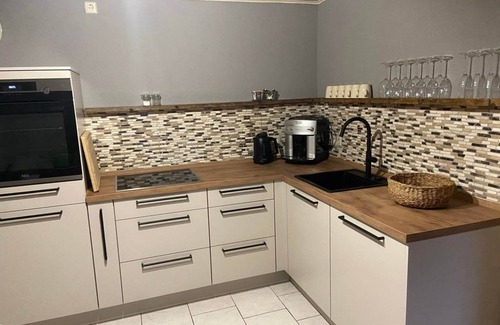 Pleisweiler-Oberhofen Apartment | Gästehaus bei Lehmanns - Appartement/fewo, Dusche, WC, 1 Schlafraum