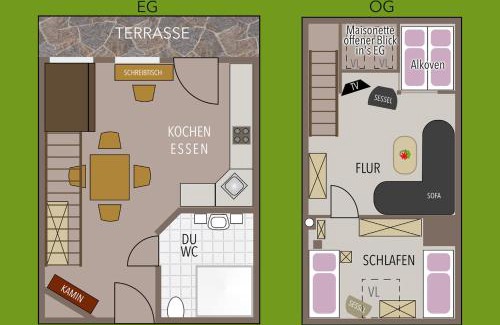Dickel Apartment | Gästehaus Peerhus Dönsel - buern