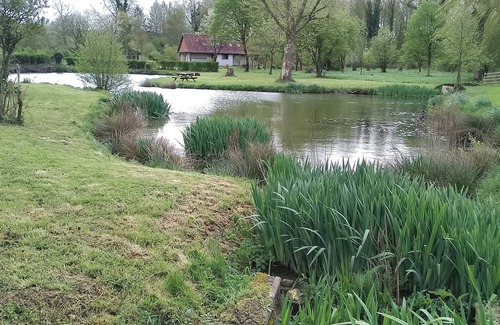 Amplier Condo | Gîte à la Campagne Avec Étang de Pêche 2/4 Personnes