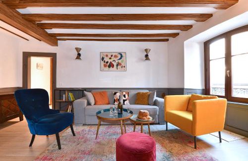 Gueberschwihr Apartment | Gîte Entre Vignes et Vergers maison historique
