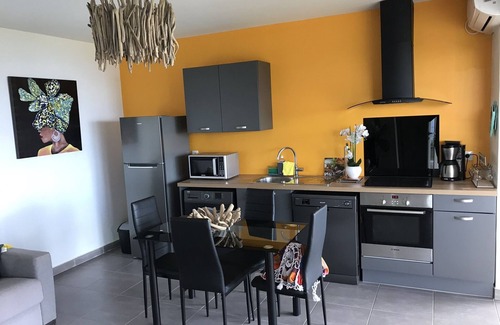 Capesterre-Belle-Eau Apartment | Gîte Maracudja Sea view & southern islands