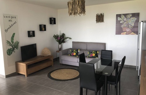 Capesterre-Belle-Eau Apartment | Gîte Maracudja Sea view & southern islands