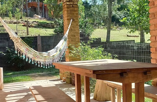 Ibiuna Cottage | Gaia Point, accommodation, relax surrounded by nature! Closed pet area next to the house