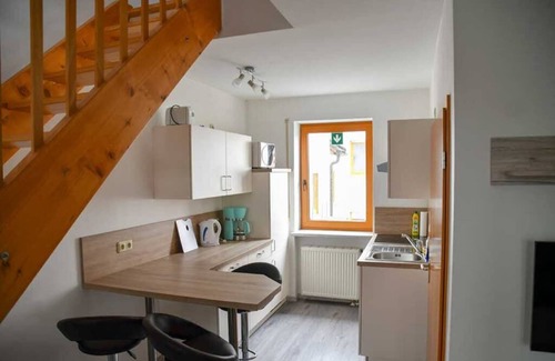 Treffelstein Apartment | Galeriewohnung mit 4 Einzelbetten in ruhiger Lage