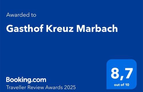 Marbach Hotel | Gasthof Kreuz Marbach