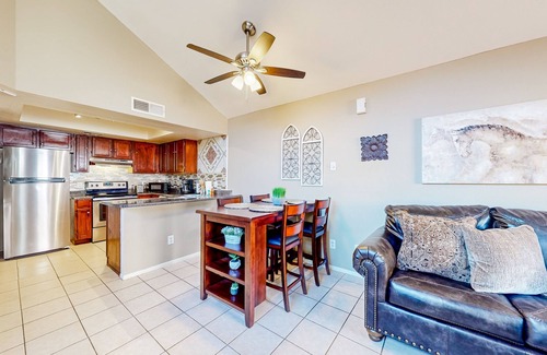 Maryvale Condo | Gated-entry condo with central location, central AC, & private W/D