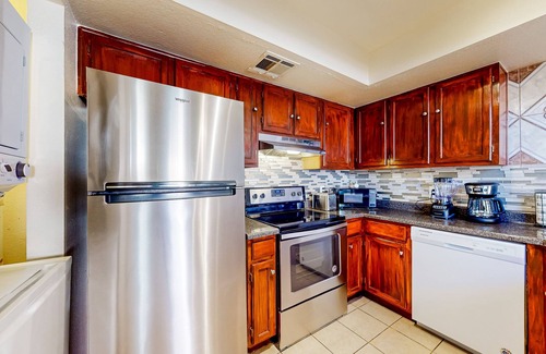 Maryvale Condo | Gated-entry condo with central location, central AC, & private W/D