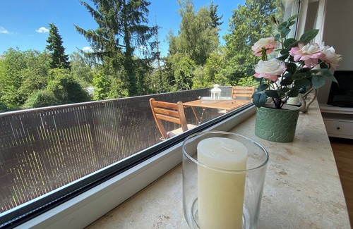 Unna Apartment | Gemütliche Ferienwohnung mit Blick ins Grüne im Herzen von Unna