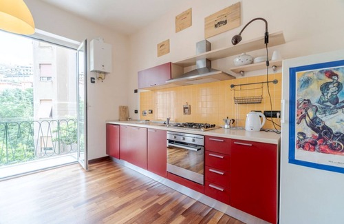 Lagaccio Apartment | Genoa Oregina Cozy Apartment - w/Balcony
