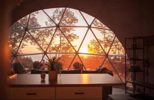 Grand Manan Island Villa | Geodome water view stay on Grand Manan Island