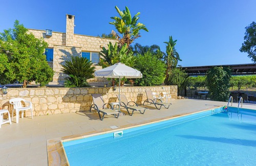 Goudi Villa | Georgios Rafaela Villa - Large Secluded Single Storey Stone Built Villa with 5 Bedrooms near Polis