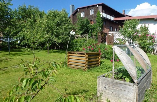 Mauth Apartment | Geräumiges Ferienhaus (100qm) mit Nischenbetten und Veranda