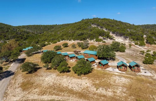 Medina Cabin | Getaway Cabin: Texas Hill Country Resort/w Pool