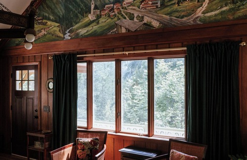 Oliverea Ski Chalet | Gingerbread House- a 1950s Catskills Chalet- close to everything but tucked away