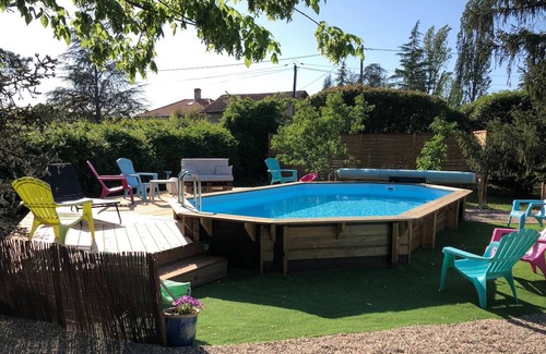 Saint-Morillon House | Gite classified 3 * From Here and Elsewhere "Outbuilding in a house region: Bordelais