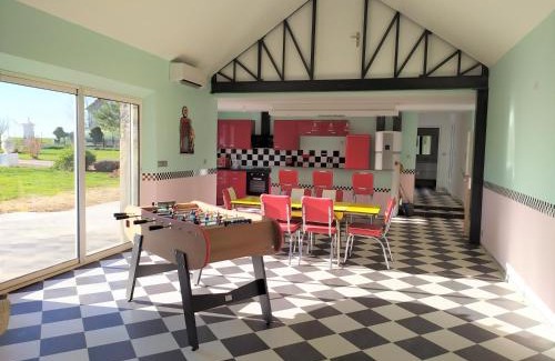 Clevilliers House | GITE diner AMERICAIN