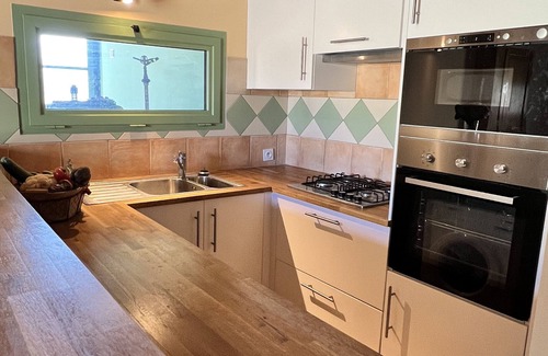 Cessenon-sur-Orb Apartment | Gîte for 2 people with swimming pool -View of the Orb valley
